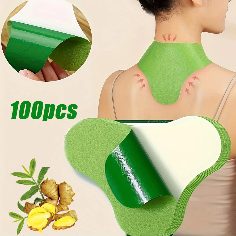 Patch chauffant soulagement du cou