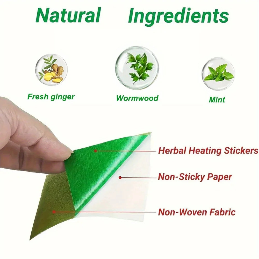 Patch chauffant soulagement du cou