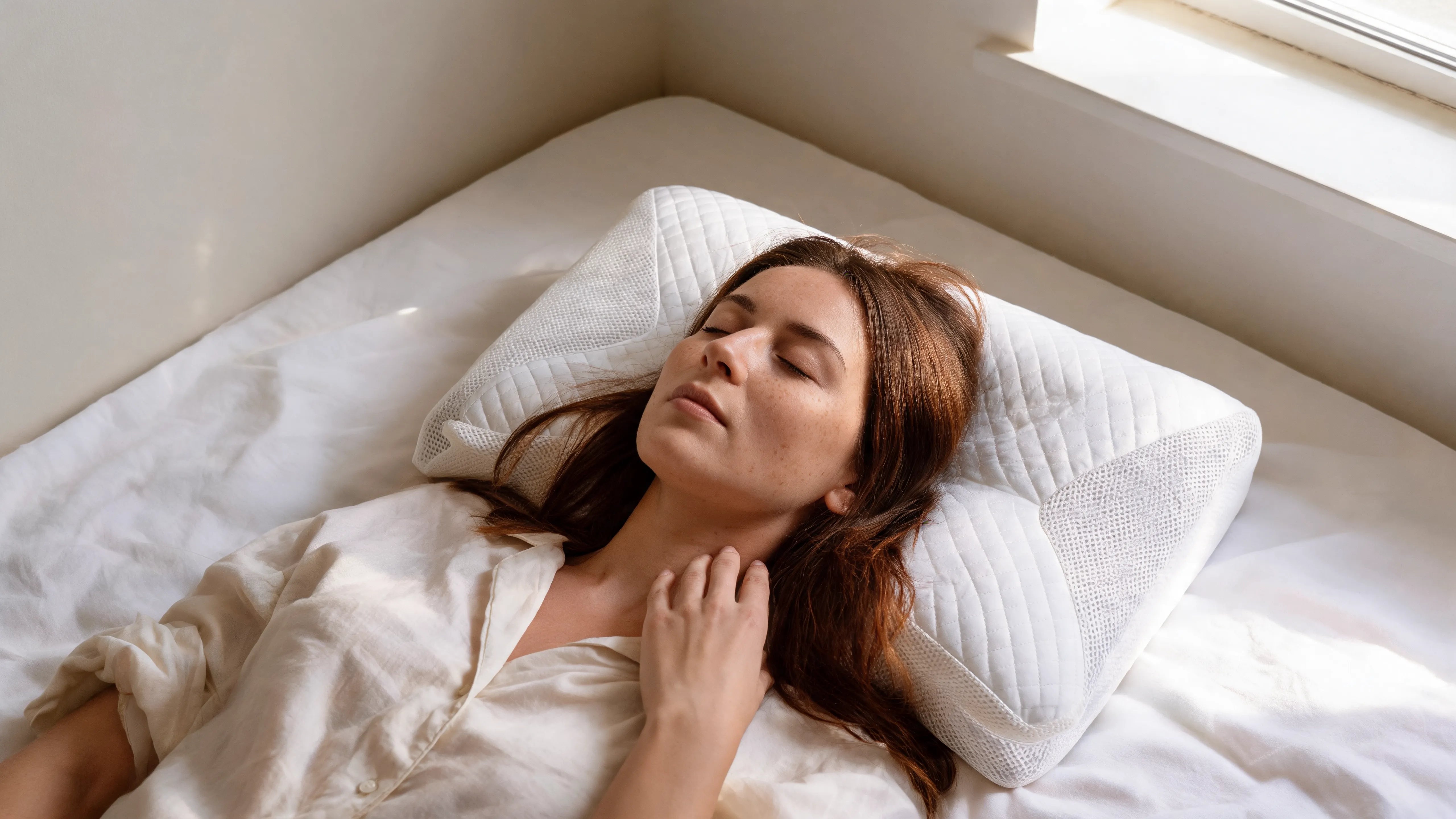 Réveillez-vous<br>
sans douleurs cervicales
